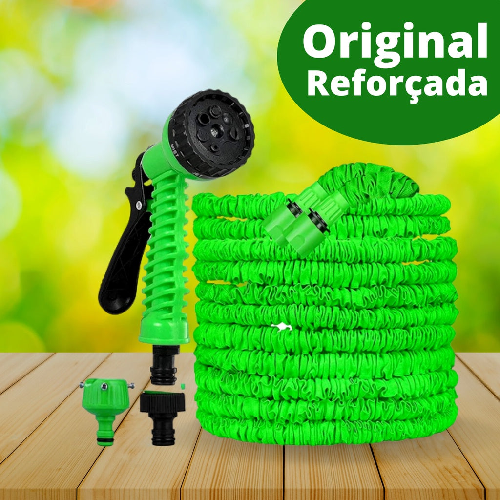Mangueira Mágica Expansível – Leve, Resistente e Fácil de Usar